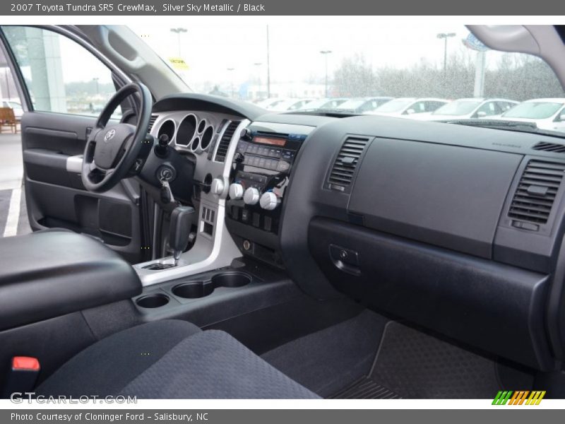 Silver Sky Metallic / Black 2007 Toyota Tundra SR5 CrewMax
