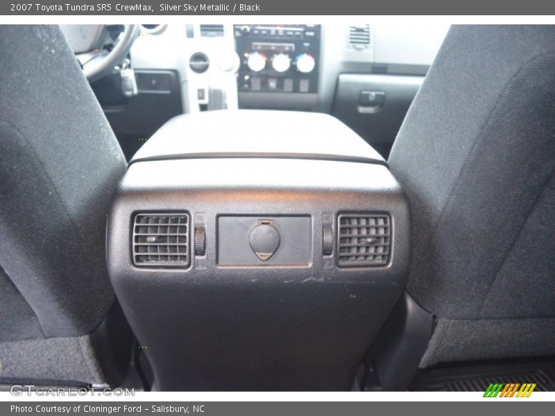 Silver Sky Metallic / Black 2007 Toyota Tundra SR5 CrewMax