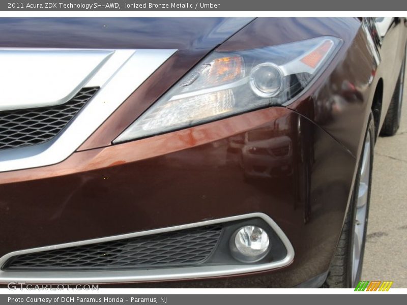 Ionized Bronze Metallic / Umber 2011 Acura ZDX Technology SH-AWD