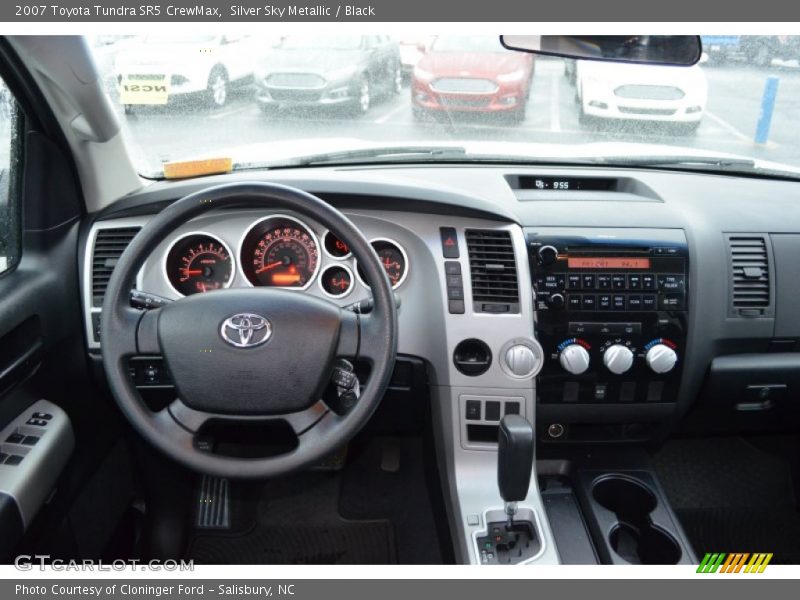 Silver Sky Metallic / Black 2007 Toyota Tundra SR5 CrewMax