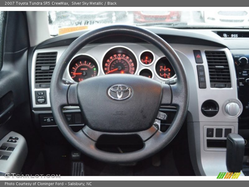 Silver Sky Metallic / Black 2007 Toyota Tundra SR5 CrewMax