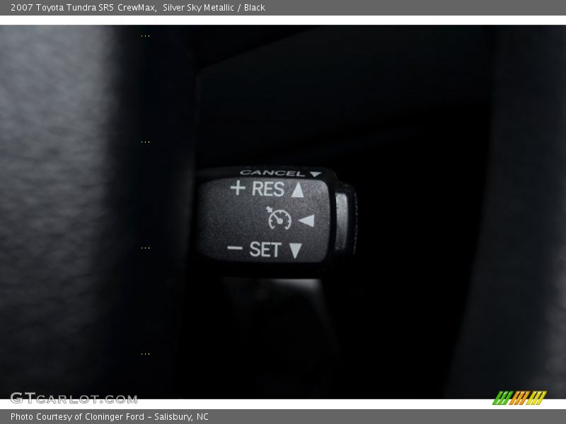 Silver Sky Metallic / Black 2007 Toyota Tundra SR5 CrewMax