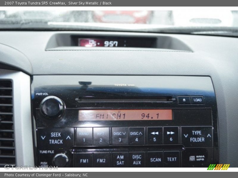 Silver Sky Metallic / Black 2007 Toyota Tundra SR5 CrewMax