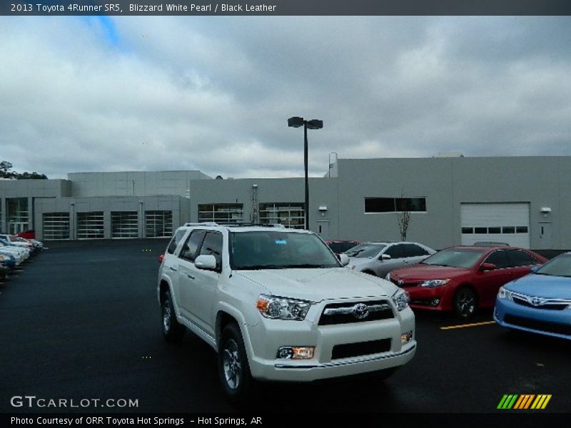 Blizzard White Pearl / Black Leather 2013 Toyota 4Runner SR5
