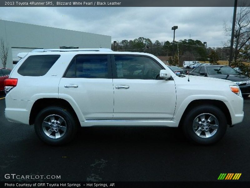 Blizzard White Pearl / Black Leather 2013 Toyota 4Runner SR5