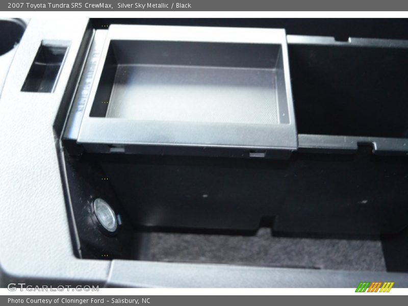 Silver Sky Metallic / Black 2007 Toyota Tundra SR5 CrewMax