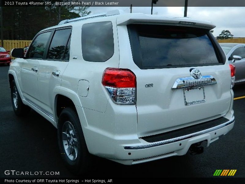 Blizzard White Pearl / Black Leather 2013 Toyota 4Runner SR5