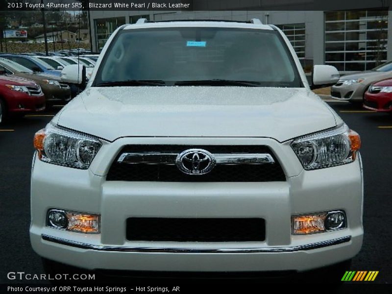 Blizzard White Pearl / Black Leather 2013 Toyota 4Runner SR5