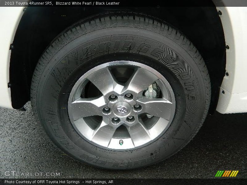 Blizzard White Pearl / Black Leather 2013 Toyota 4Runner SR5