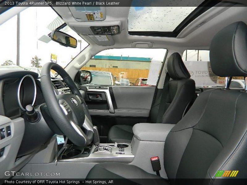 Blizzard White Pearl / Black Leather 2013 Toyota 4Runner SR5