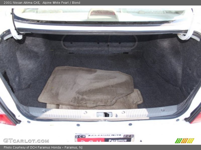 Alpine White Pearl / Blond 2001 Nissan Altima GXE