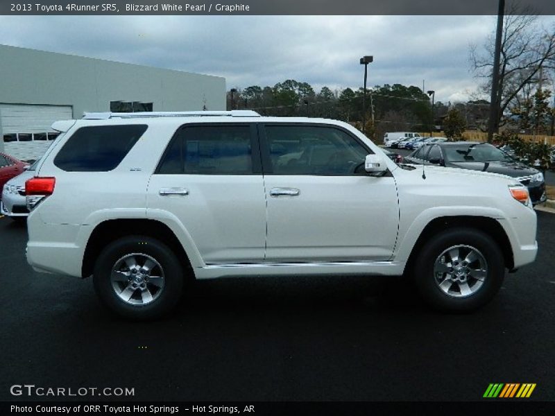 Blizzard White Pearl / Graphite 2013 Toyota 4Runner SR5