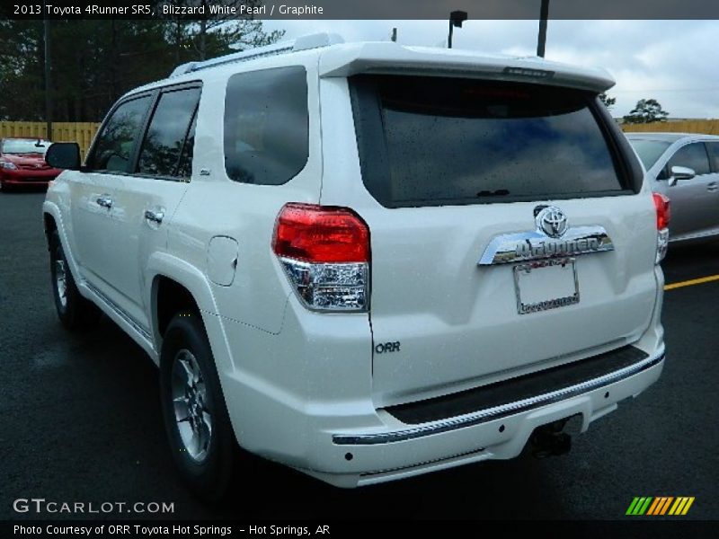 Blizzard White Pearl / Graphite 2013 Toyota 4Runner SR5