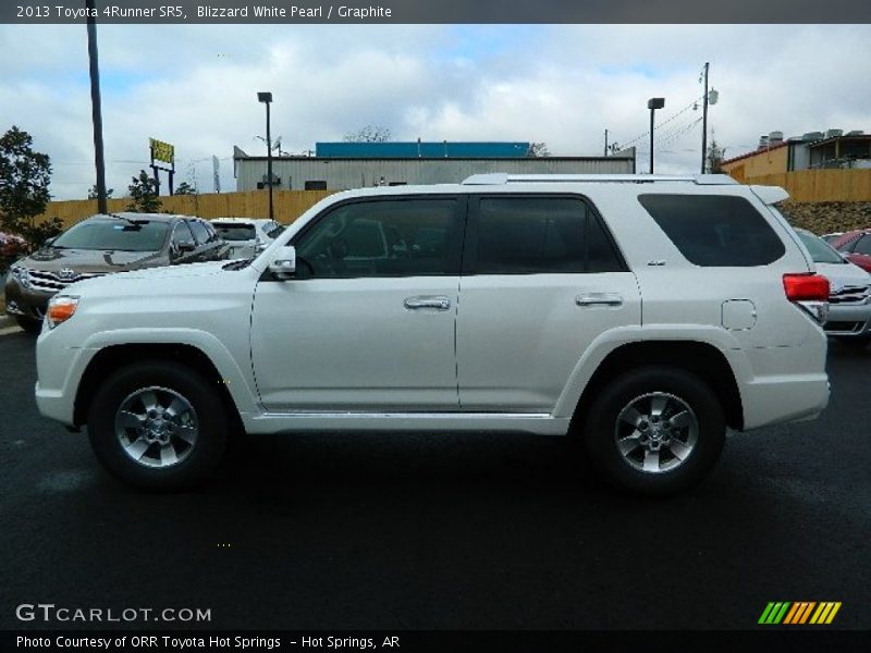 Blizzard White Pearl / Graphite 2013 Toyota 4Runner SR5