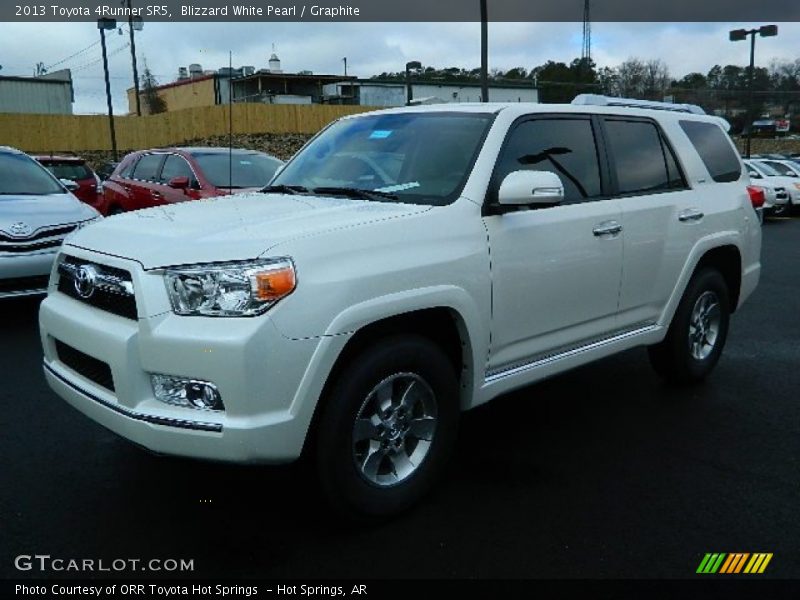 Blizzard White Pearl / Graphite 2013 Toyota 4Runner SR5