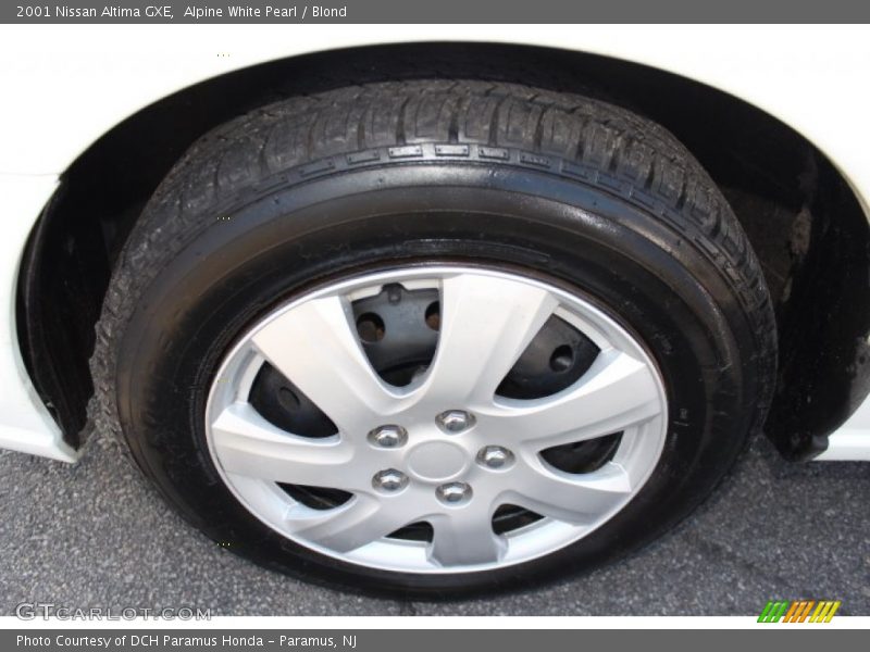 Alpine White Pearl / Blond 2001 Nissan Altima GXE