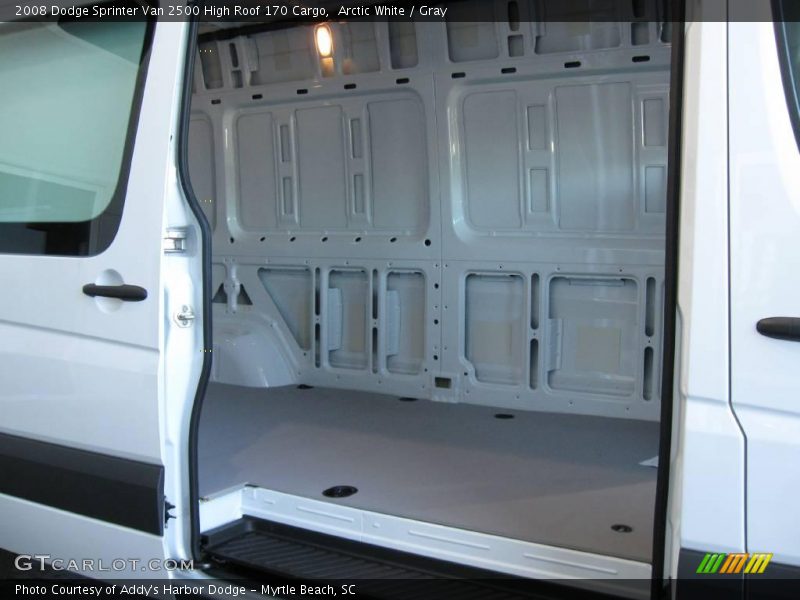 Arctic White / Gray 2008 Dodge Sprinter Van 2500 High Roof 170 Cargo