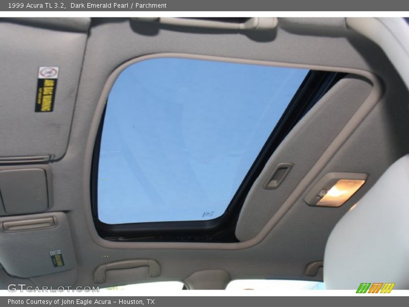 Dark Emerald Pearl / Parchment 1999 Acura TL 3.2