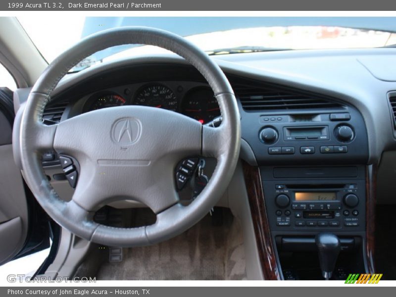 Dark Emerald Pearl / Parchment 1999 Acura TL 3.2