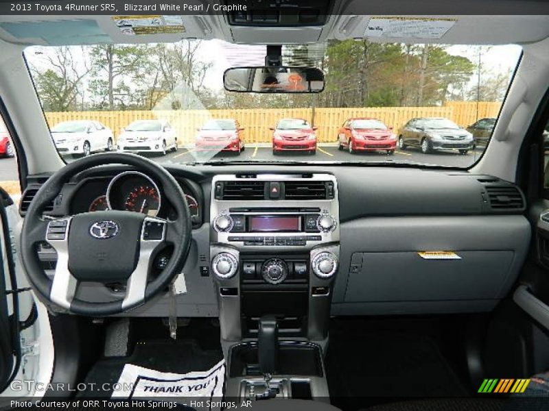 Blizzard White Pearl / Graphite 2013 Toyota 4Runner SR5