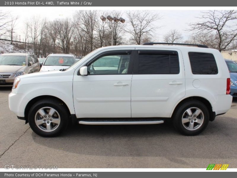 Taffeta White / Gray 2010 Honda Pilot EX-L 4WD