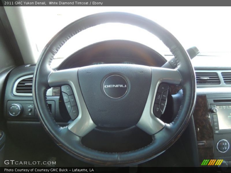 White Diamond Tintcoat / Ebony 2011 GMC Yukon Denali