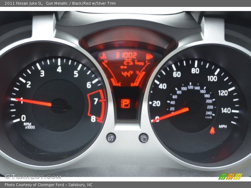  2011 Juke SL SL Gauges