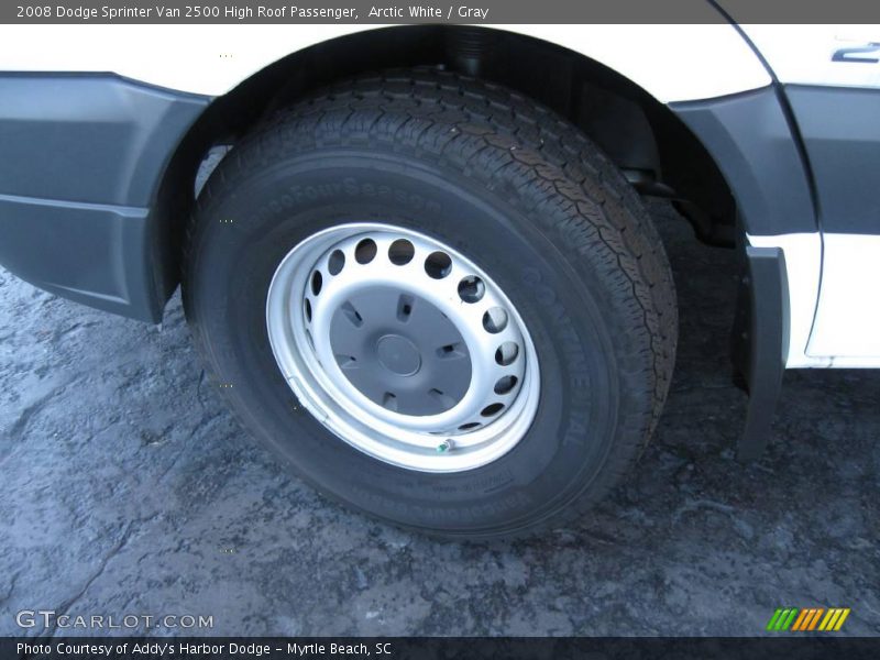 Arctic White / Gray 2008 Dodge Sprinter Van 2500 High Roof Passenger
