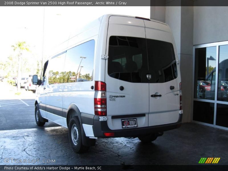 Arctic White / Gray 2008 Dodge Sprinter Van 2500 High Roof Passenger