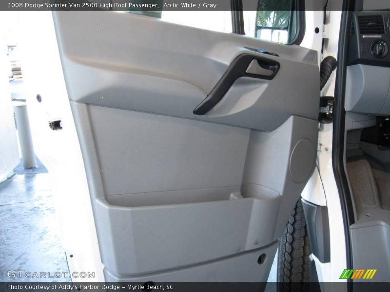 Arctic White / Gray 2008 Dodge Sprinter Van 2500 High Roof Passenger