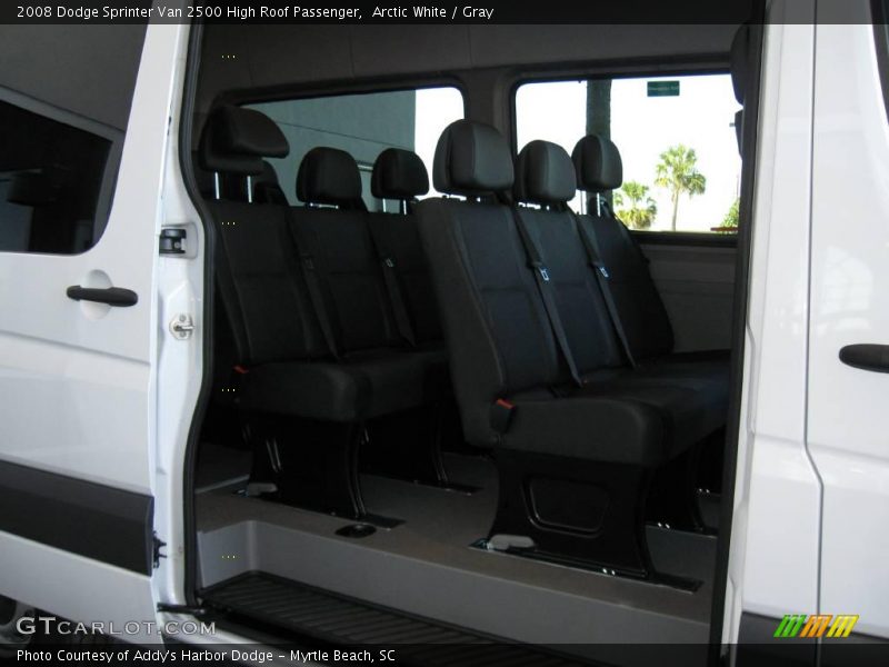 Arctic White / Gray 2008 Dodge Sprinter Van 2500 High Roof Passenger