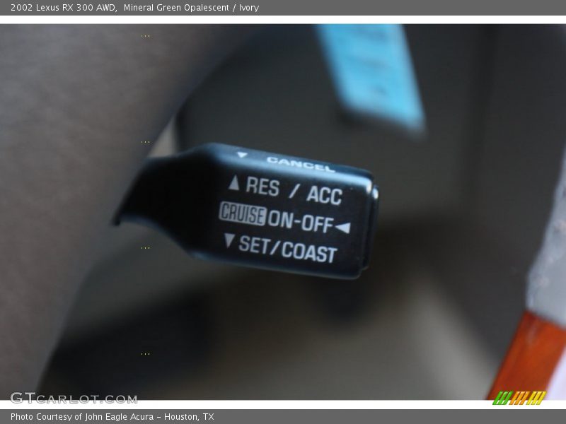 Mineral Green Opalescent / Ivory 2002 Lexus RX 300 AWD