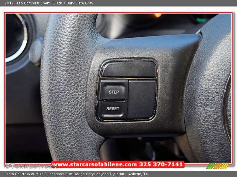 Black / Dark Slate Gray 2012 Jeep Compass Sport