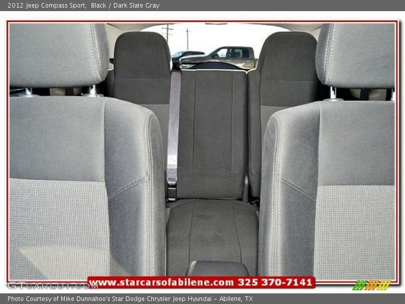 Black / Dark Slate Gray 2012 Jeep Compass Sport