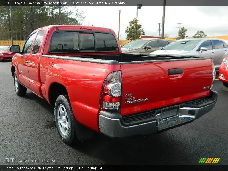 Barcelona Red Metallic / Graphite 2013 Toyota Tacoma SR5 Access Cab