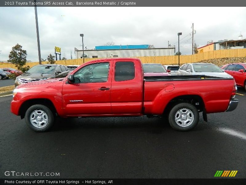 Barcelona Red Metallic / Graphite 2013 Toyota Tacoma SR5 Access Cab