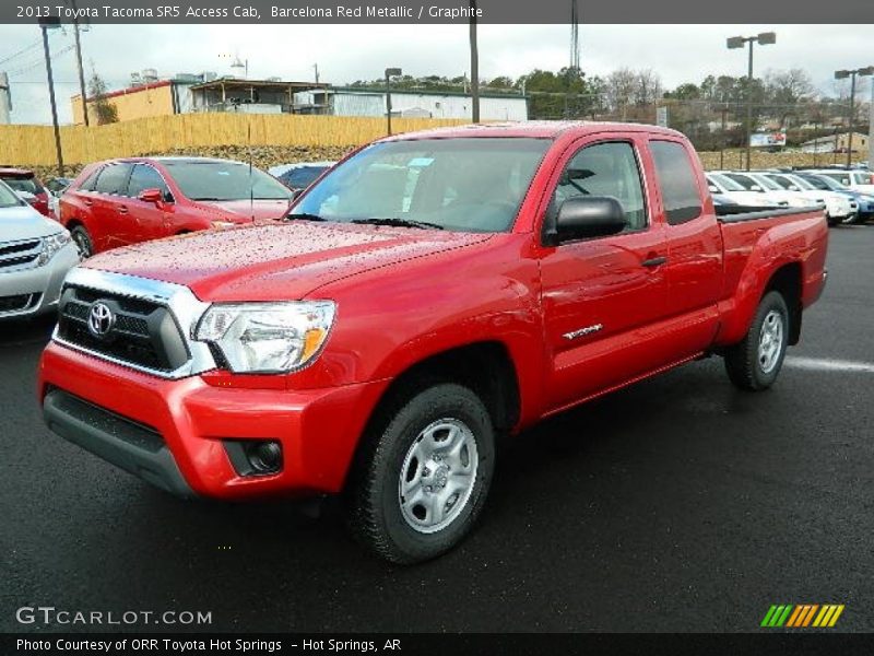 Barcelona Red Metallic / Graphite 2013 Toyota Tacoma SR5 Access Cab