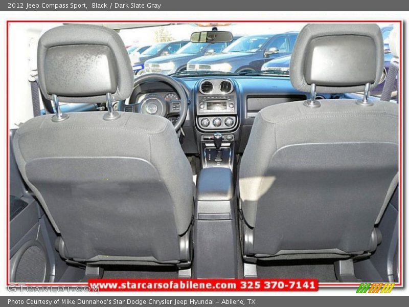 Black / Dark Slate Gray 2012 Jeep Compass Sport
