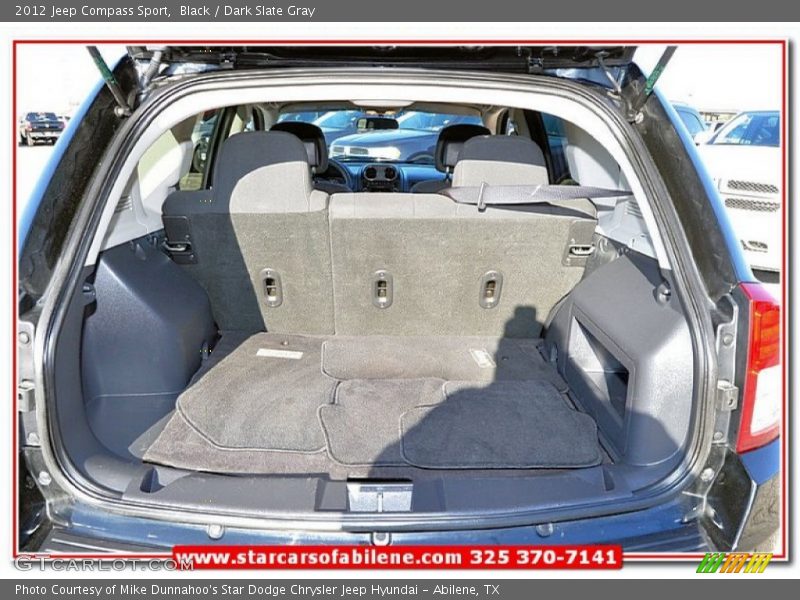 Black / Dark Slate Gray 2012 Jeep Compass Sport