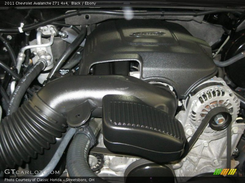 Black / Ebony 2011 Chevrolet Avalanche Z71 4x4