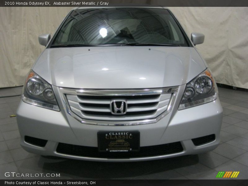 Alabaster Silver Metallic / Gray 2010 Honda Odyssey EX
