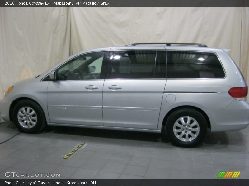 Alabaster Silver Metallic / Gray 2010 Honda Odyssey EX