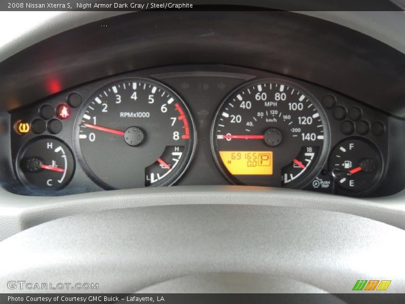  2008 Xterra S S Gauges