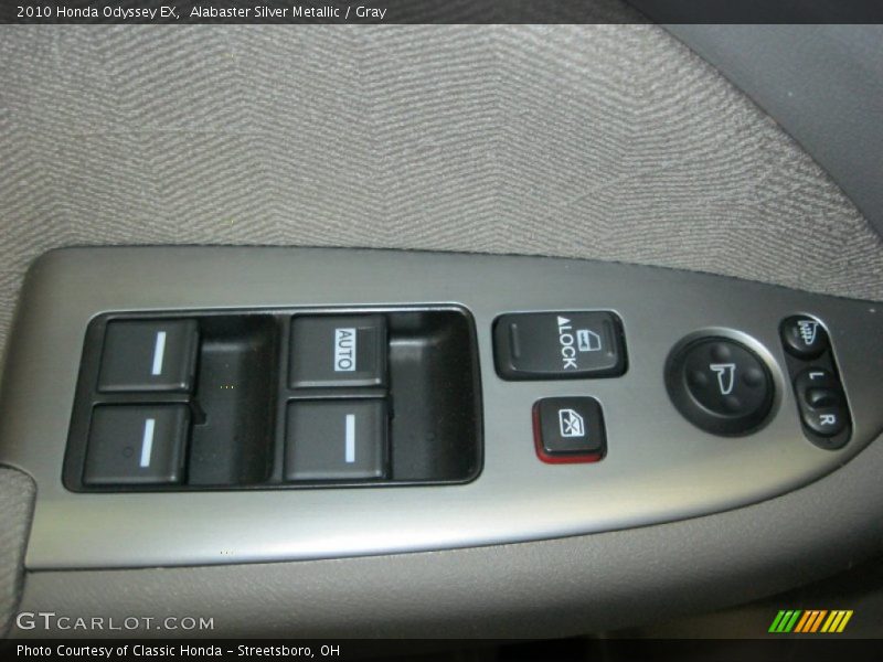 Alabaster Silver Metallic / Gray 2010 Honda Odyssey EX