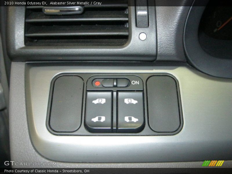 Alabaster Silver Metallic / Gray 2010 Honda Odyssey EX