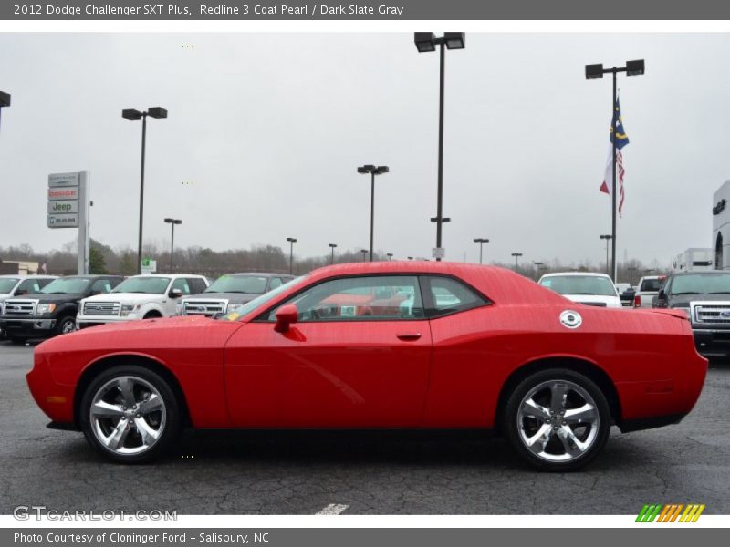 Redline 3 Coat Pearl / Dark Slate Gray 2012 Dodge Challenger SXT Plus