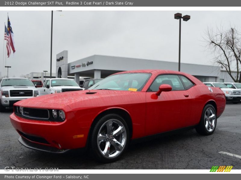 Redline 3 Coat Pearl / Dark Slate Gray 2012 Dodge Challenger SXT Plus
