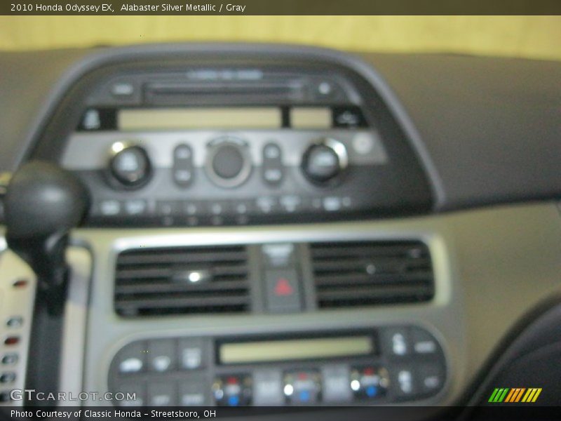 Alabaster Silver Metallic / Gray 2010 Honda Odyssey EX