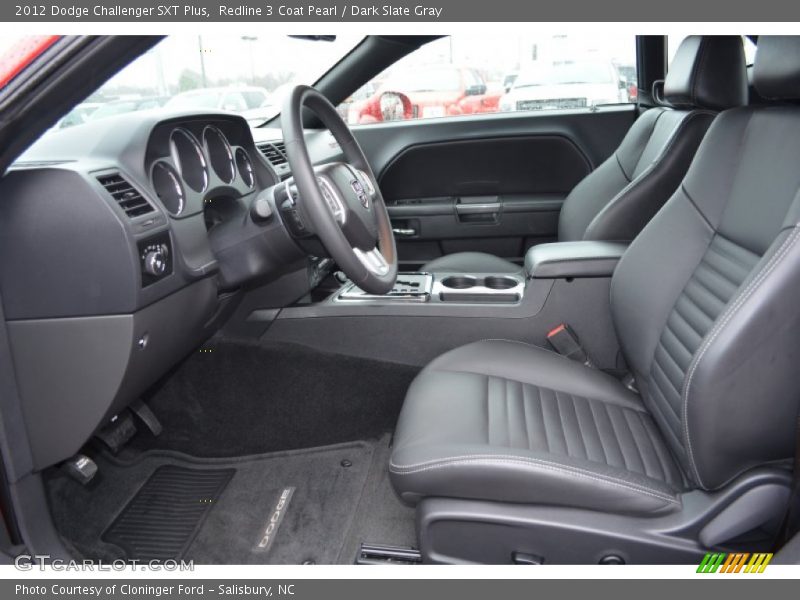  2012 Challenger SXT Plus Dark Slate Gray Interior