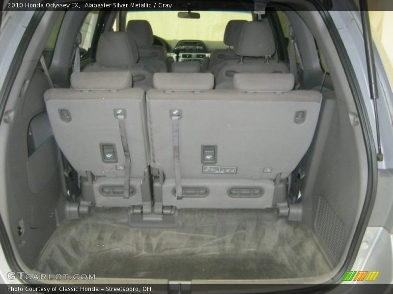 Alabaster Silver Metallic / Gray 2010 Honda Odyssey EX